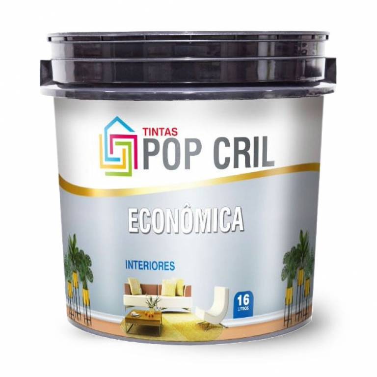 Tinta Acrílica Econômica Pop Cril